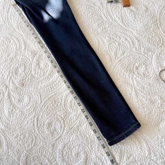 Guess Los Angeles Sexy Curve Dark Wash Womens Denim Jeans Size 24 Mid Rise - Picture 11 of 11